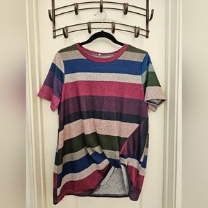 Crewneck Striped T-shirt